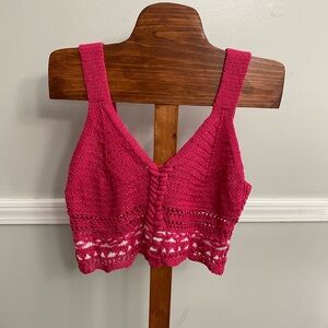 Jolie and‎ Joy Knit Crop Top